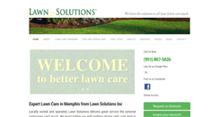 Desktop Screenshot of lawnsolutionsinc.net