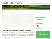 Tablet Screenshot of lawnsolutionsinc.net